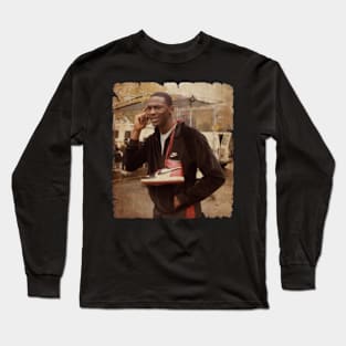 Young Michael Jordan Vintage Long Sleeve T-Shirt